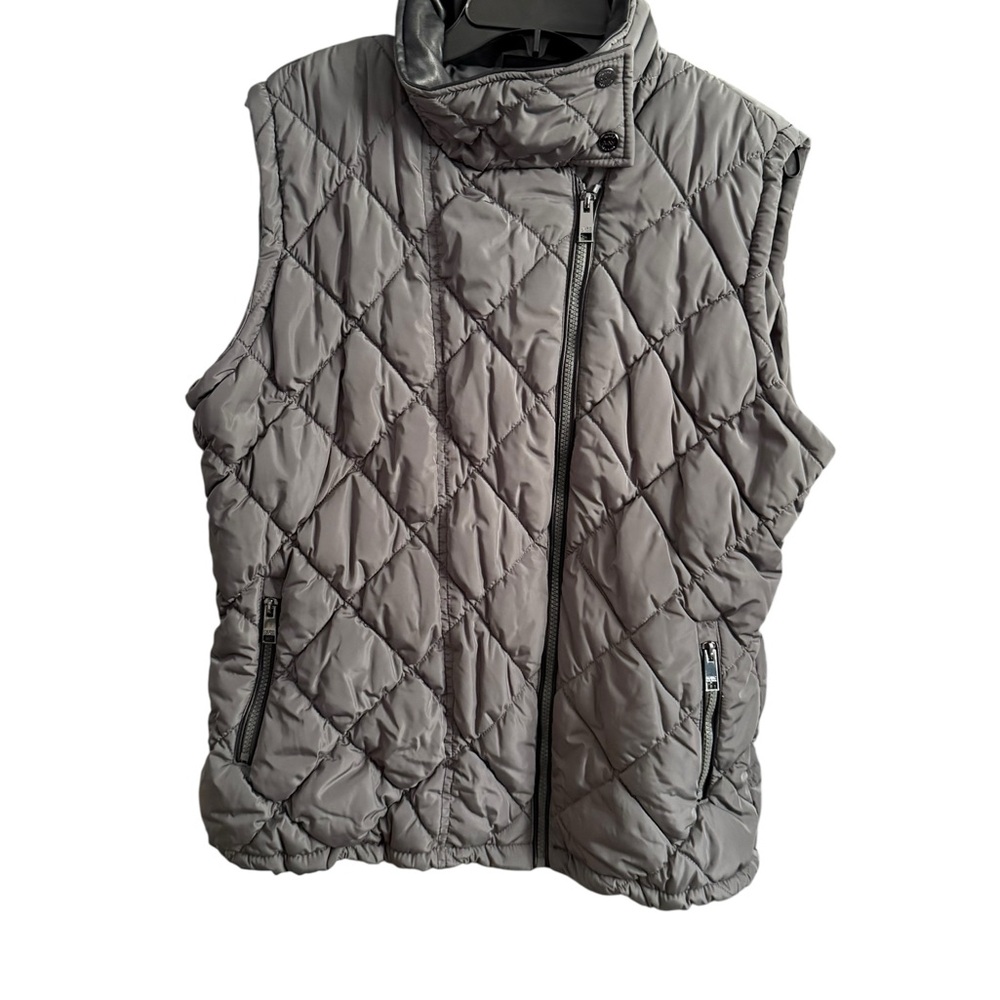 Marc New York Quilted Brown Women's Vest Size XL